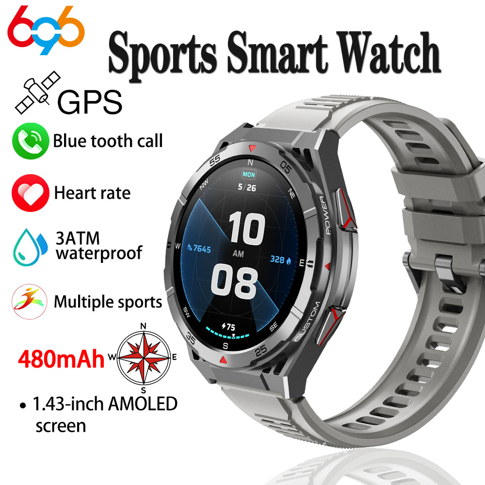 Smartwatch Face - Nuovo Smart Watch GPS Sport Bussola