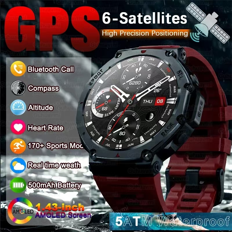 Smartwatch Face - North Edge T-Rex Ultra GPS Smartwatch