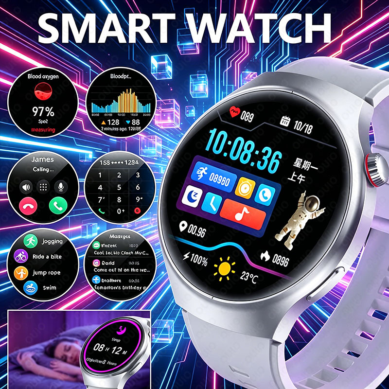 Smartwatch M Active - Smartwatch 2026 con Modalità Multi-Sport, Chiamate