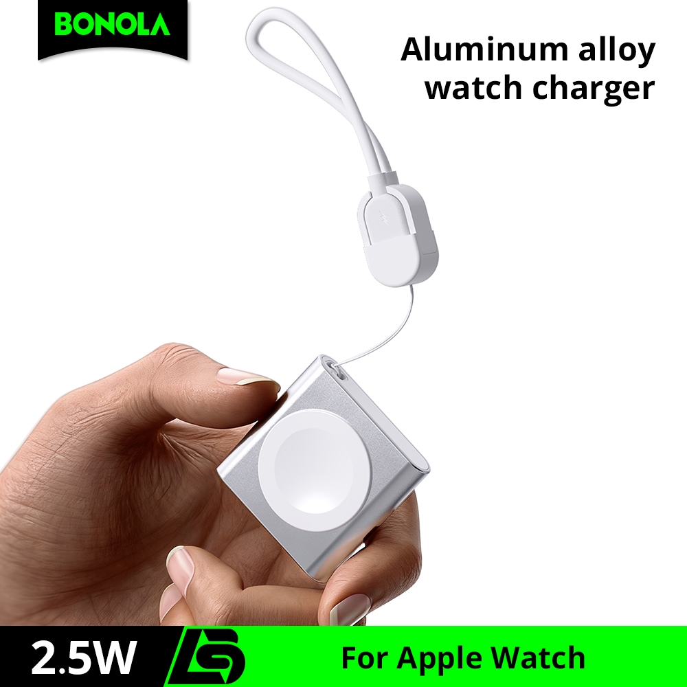 Watch Charger Cable - Bonola per caricabatterie Apple Watch, cavo