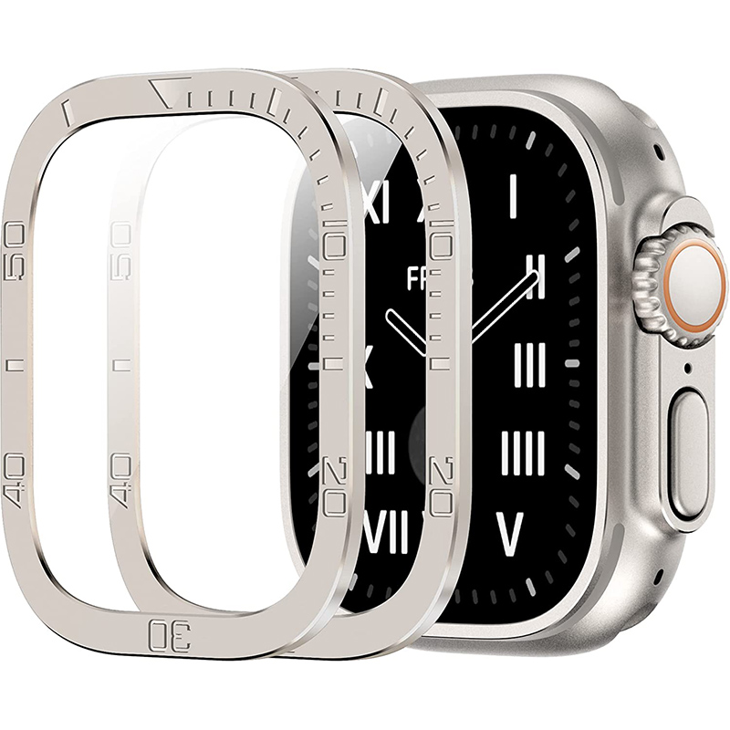 Watch Case Bumper - Vetro temperato per Apple Watch Ultra