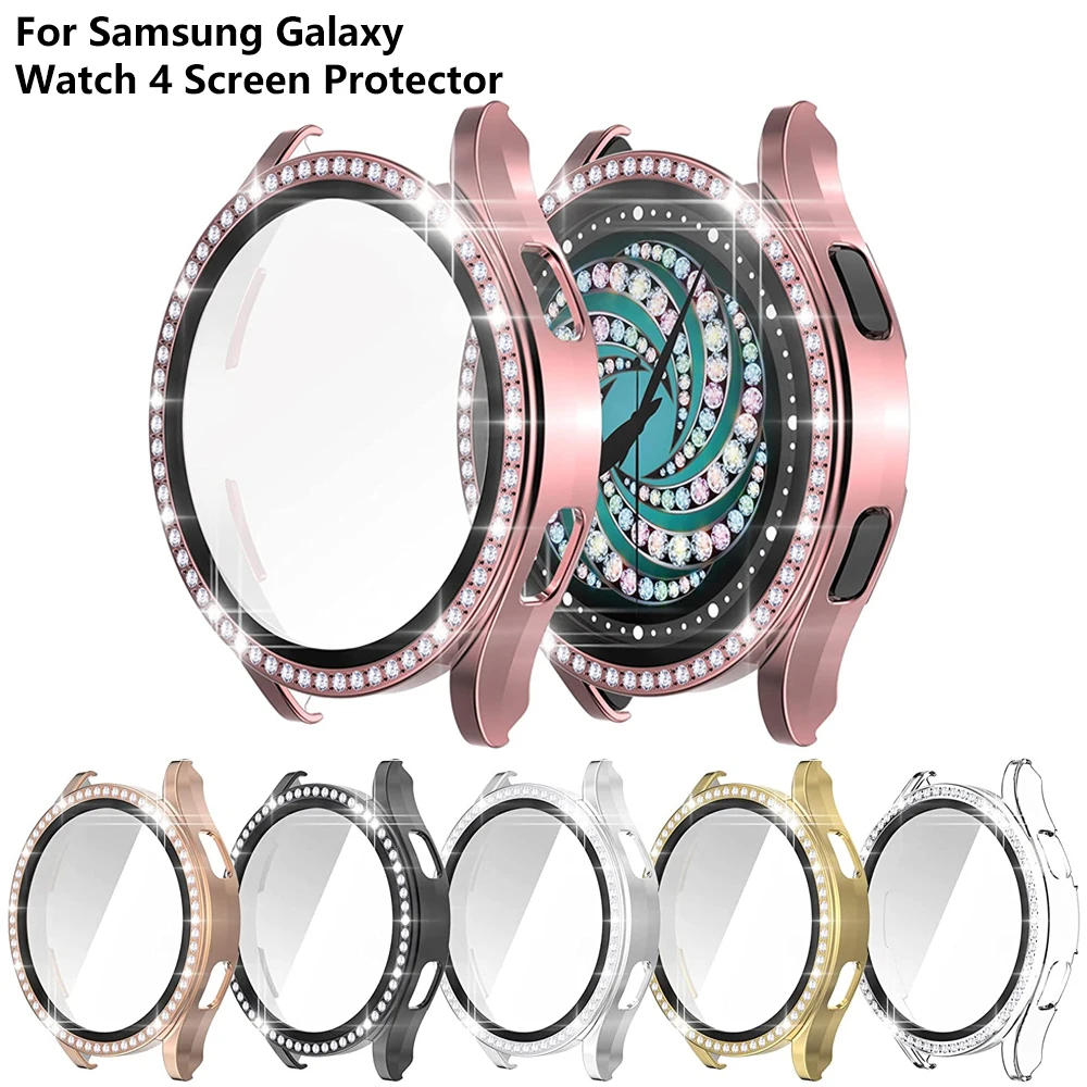 Accessories For Galaxy Watch 5 - Vetro+Custodia per Samsung Galaxy Watch 4