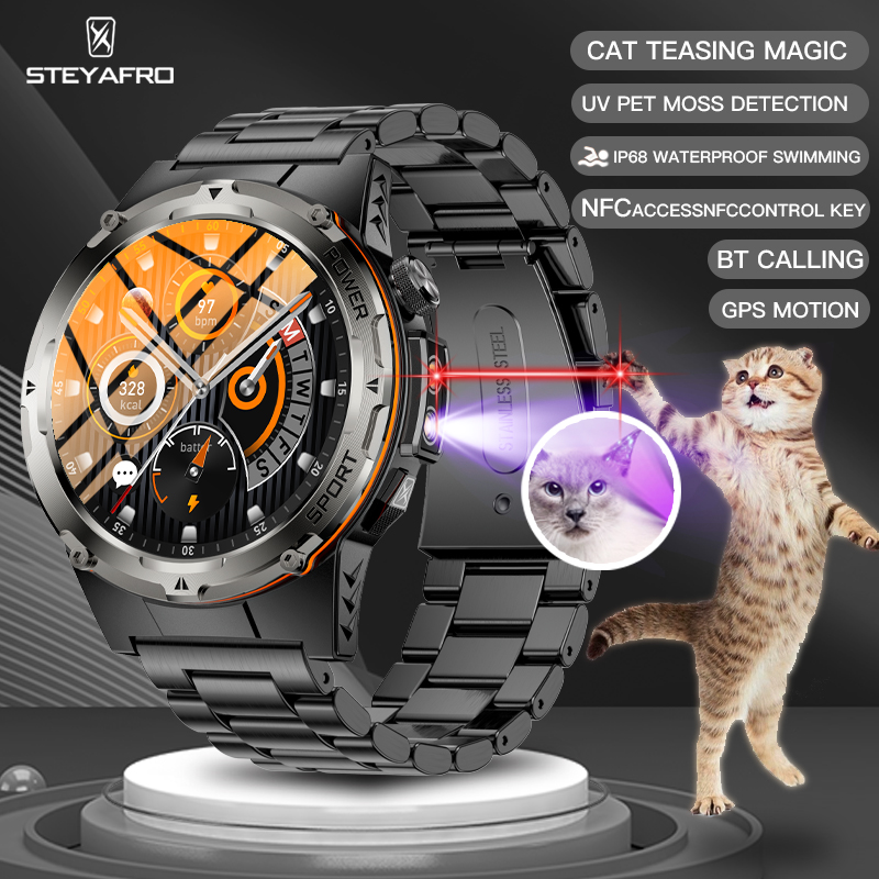Smartwatch Face - Smartwatch militare NFC da uomo IP68