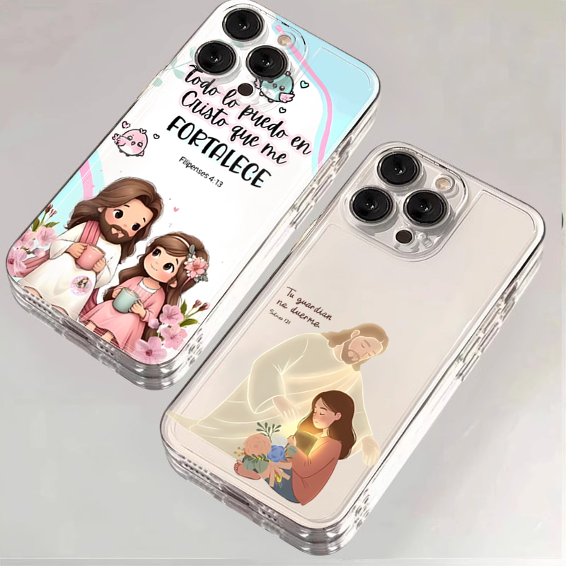 Xiaomi Redmi Note 14 - Cartoon Gesù E Io Versetto Della