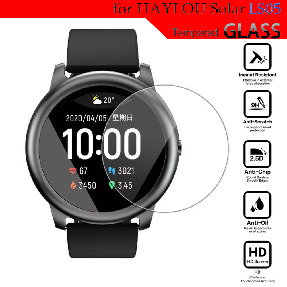 Garmin Smartwatch Accessories - Vetro temperato per HayLou Solar LS05