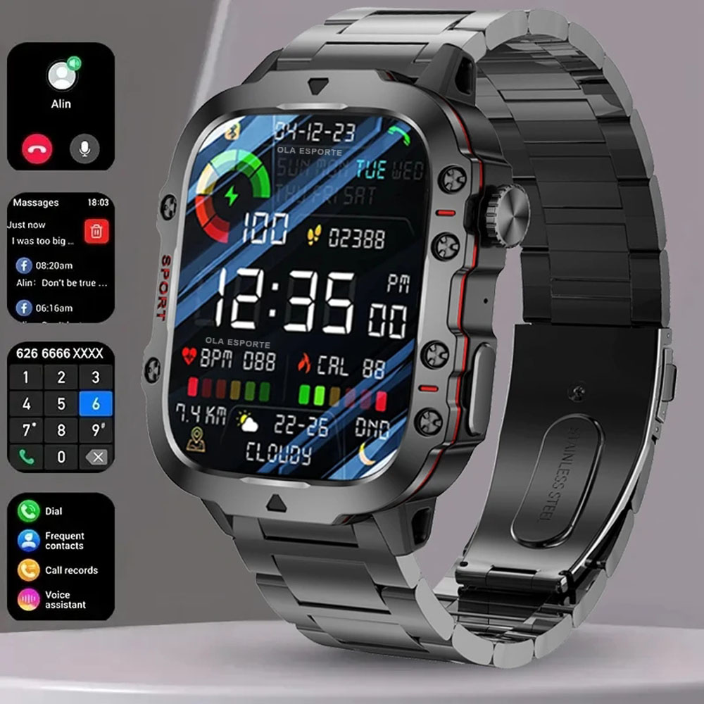 Smartwatch Face - 2025 Nuovo Militare Astuto Della Vigilanza