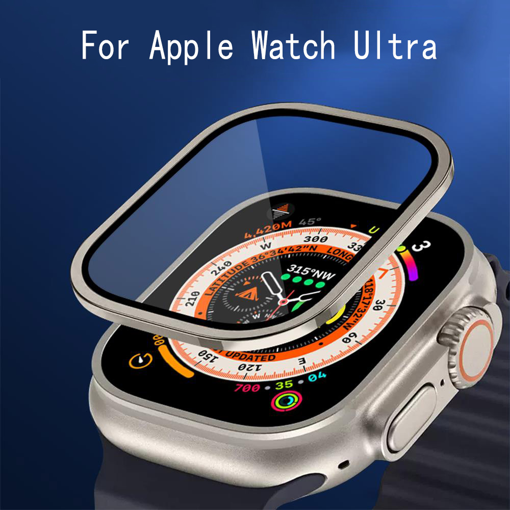 Watch Case Bumper - Paraurti in metallo + vetro temperato