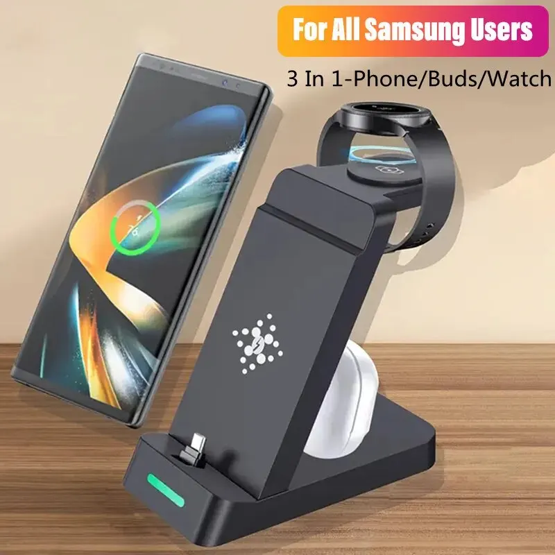 Watch Charger Cable - Stazione di ricarica 3 In 1