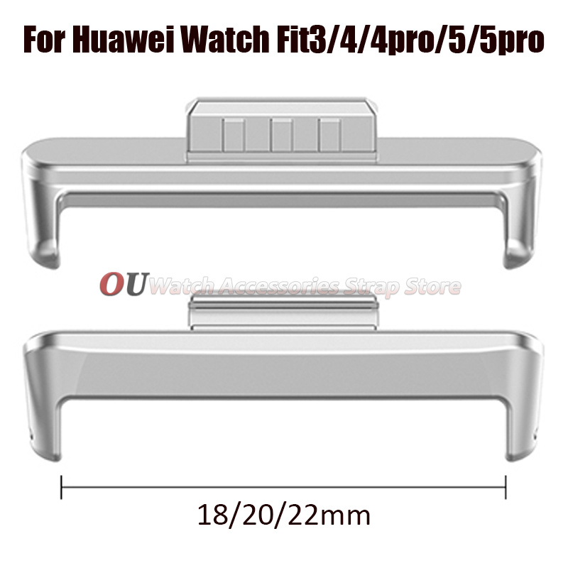 Watch Band Connector - Adattatore in Metallo Alluminio 18/20/22mm (1