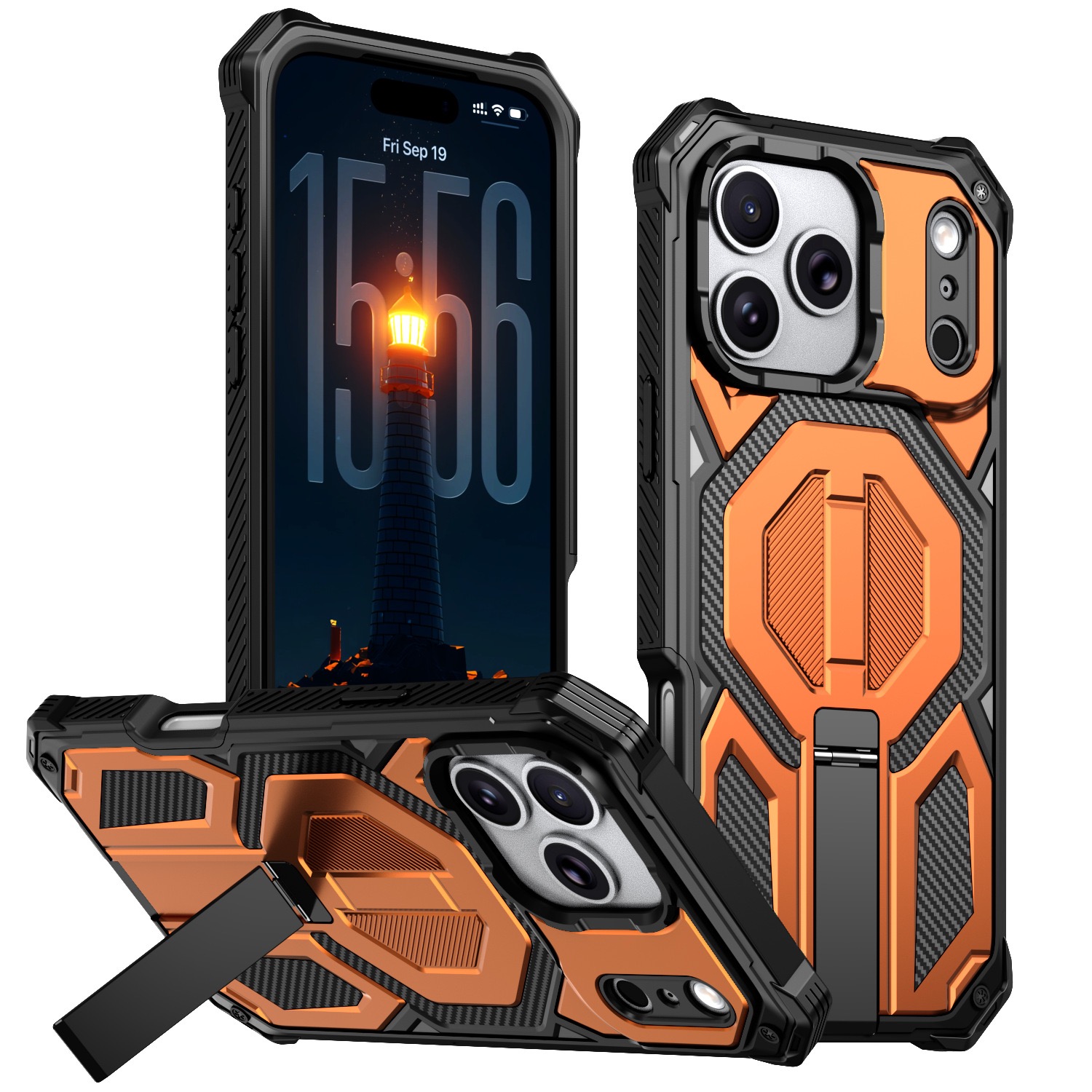 Magnetic Charging Stand - Custodia Armor per iPhone 18 17