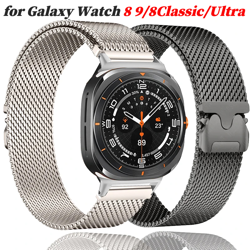Samsung Smartwatch Ultra Accessories - Cinturino in Metallo Milanese per Samsung