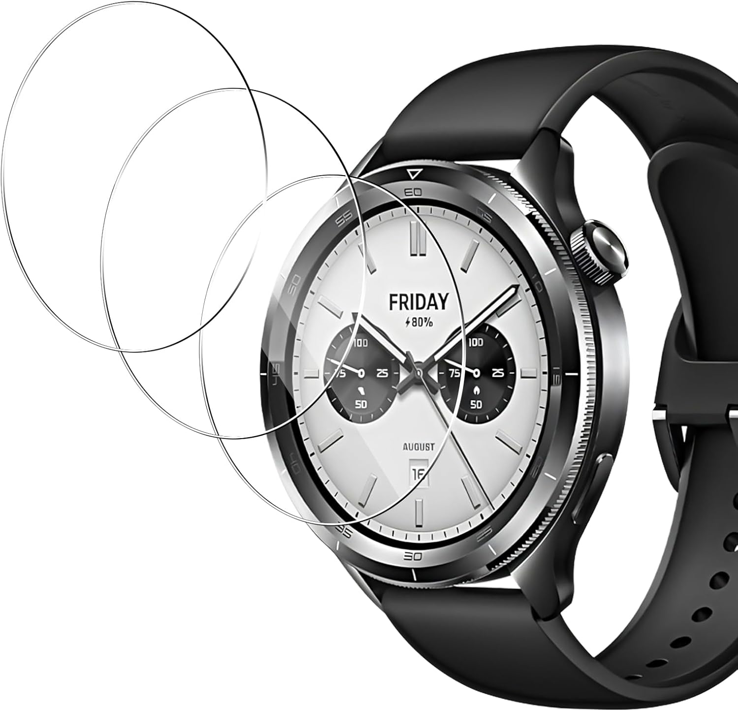 3PCS Vetro Temperato Smartwatc - Xiaomi Smartwatch S4 Accessories recensione e prezzo