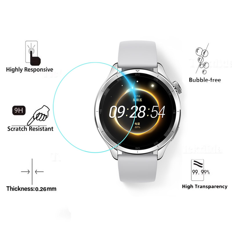 Pellicola Protettiva in Vetro  - Xiaomi Smartwatch S3 Accessories recensione e prezzo