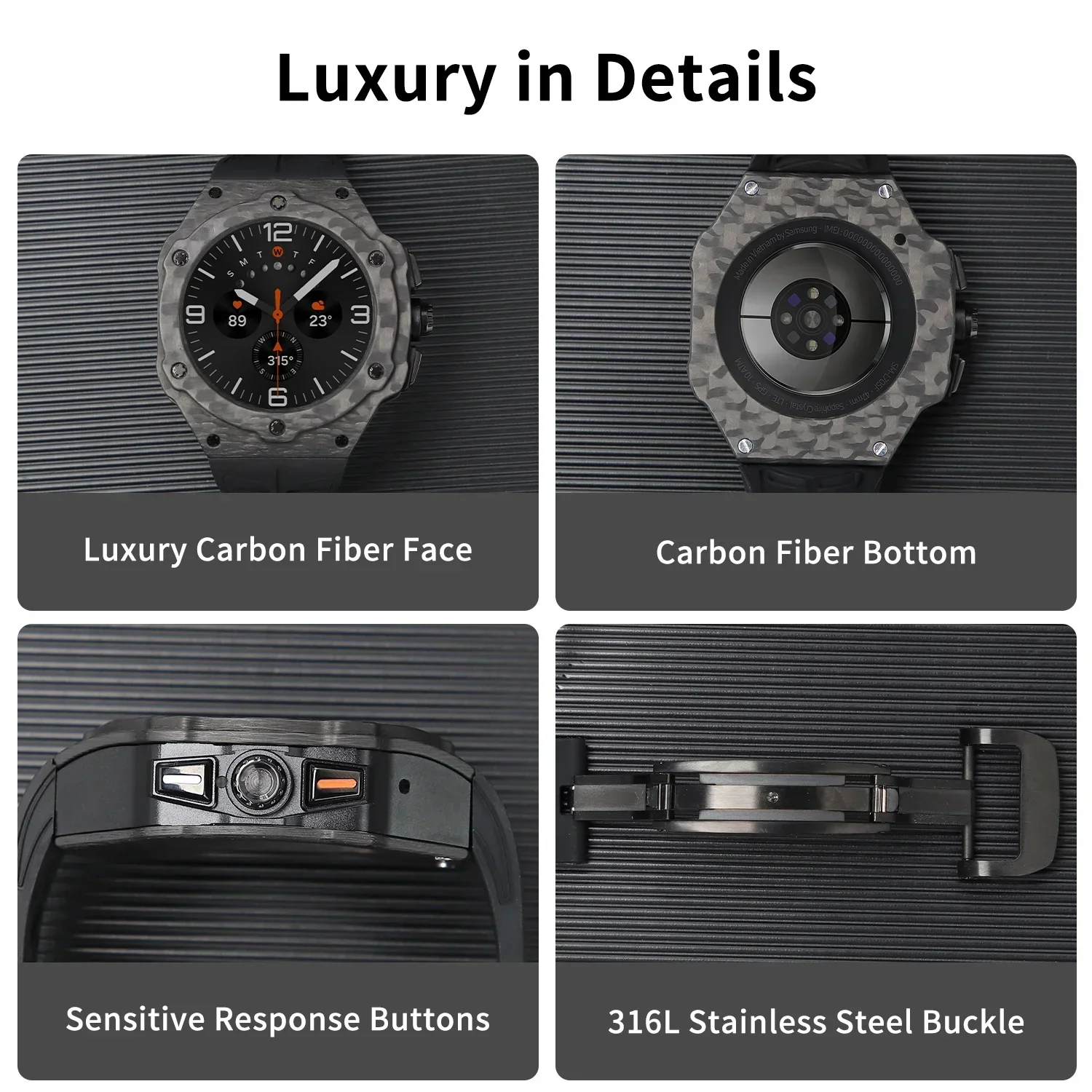 Kit di modifica di lusso per S - Garmin Smartwatch Accessories recensione e prezzo