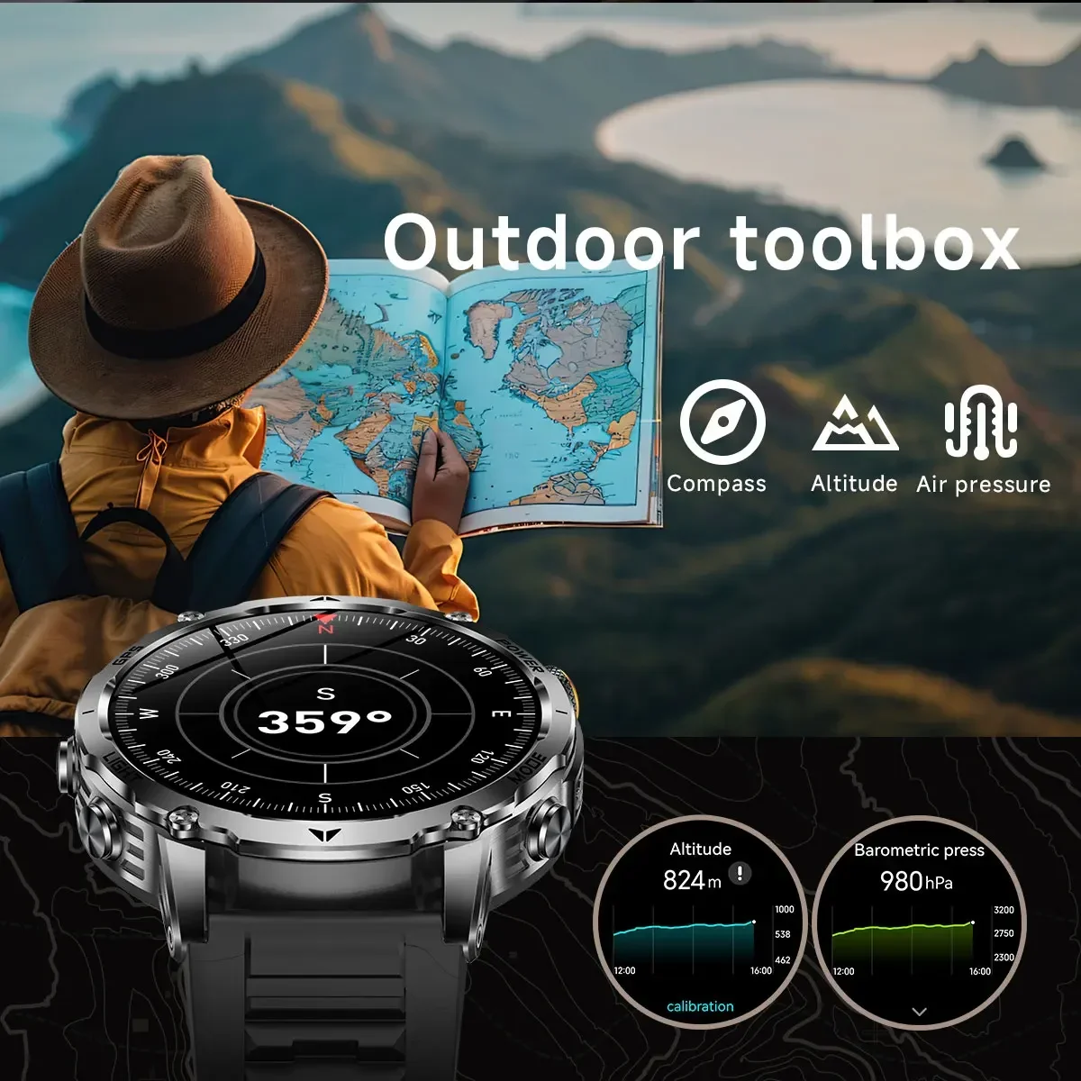 Smartwatch Militare da Uomo co - Smartwatch M Active recensione e prezzo