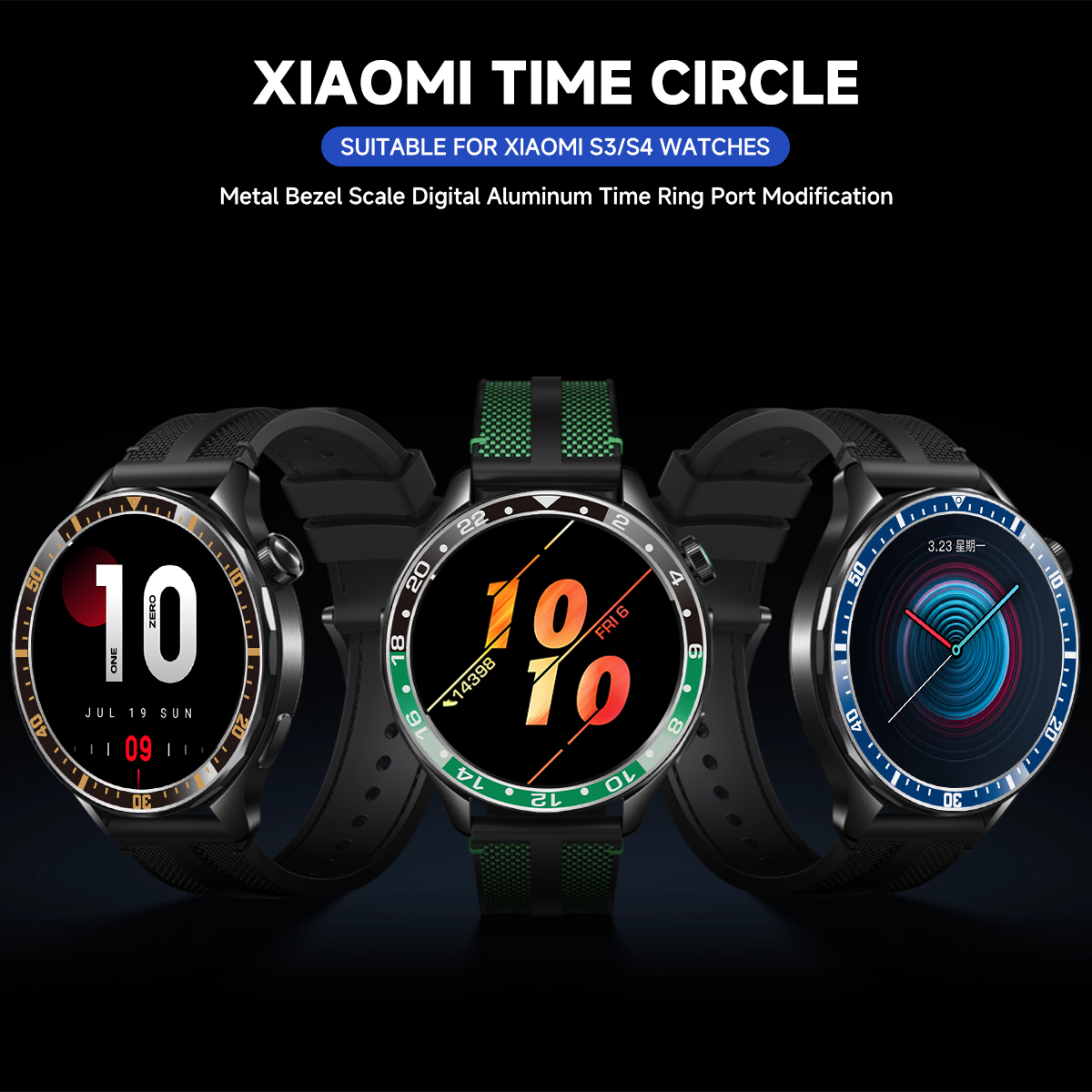 Anelli in acciaio per Xiaomi W - Xiaomi Smartwatch S4 Accessories recensione e prezzo