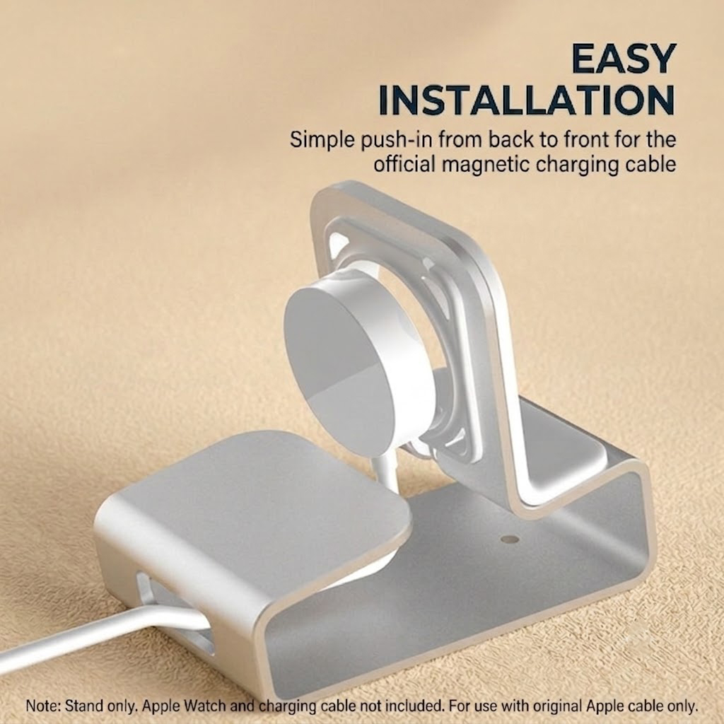 Supporto di Ricarica in Allumi - Watch Charging Dock recensione e prezzo