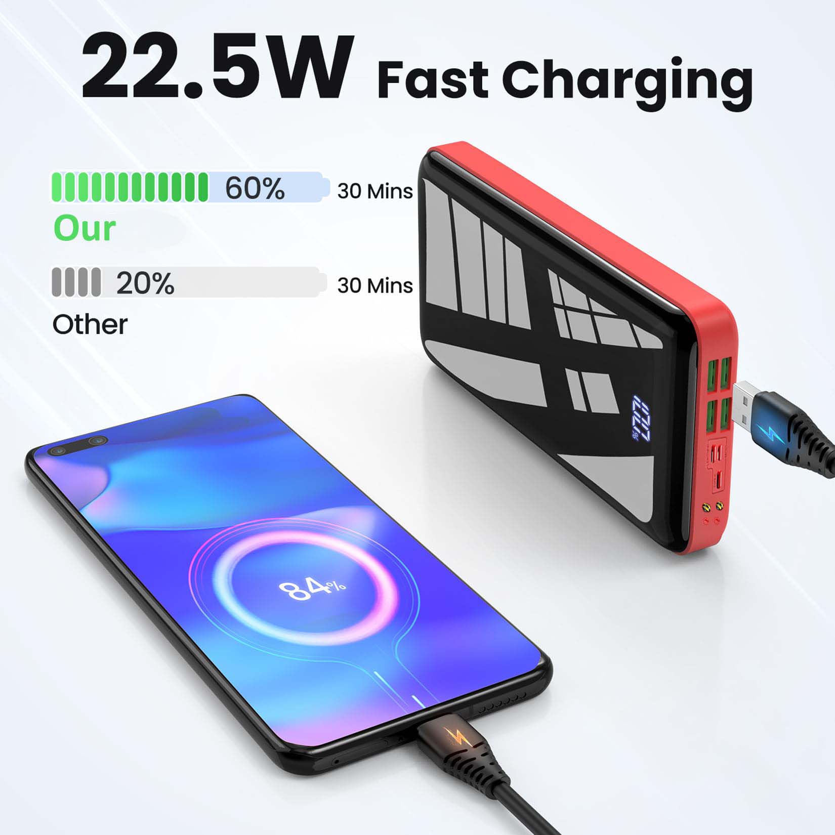 Caricabatterie Portatile 30000 - Watch Charger Cable recensione e prezzo