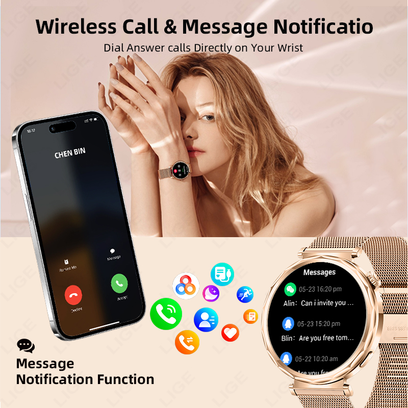 LIGE Smart Watch da donna per  - Smartwatch Custom recensione e prezzo