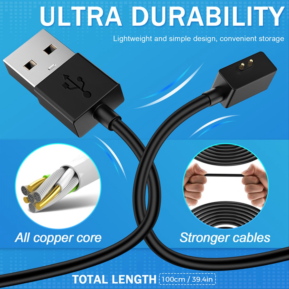 Cavo di ricarica rapida per Sm - Watch Charger Cable recensione e prezzo