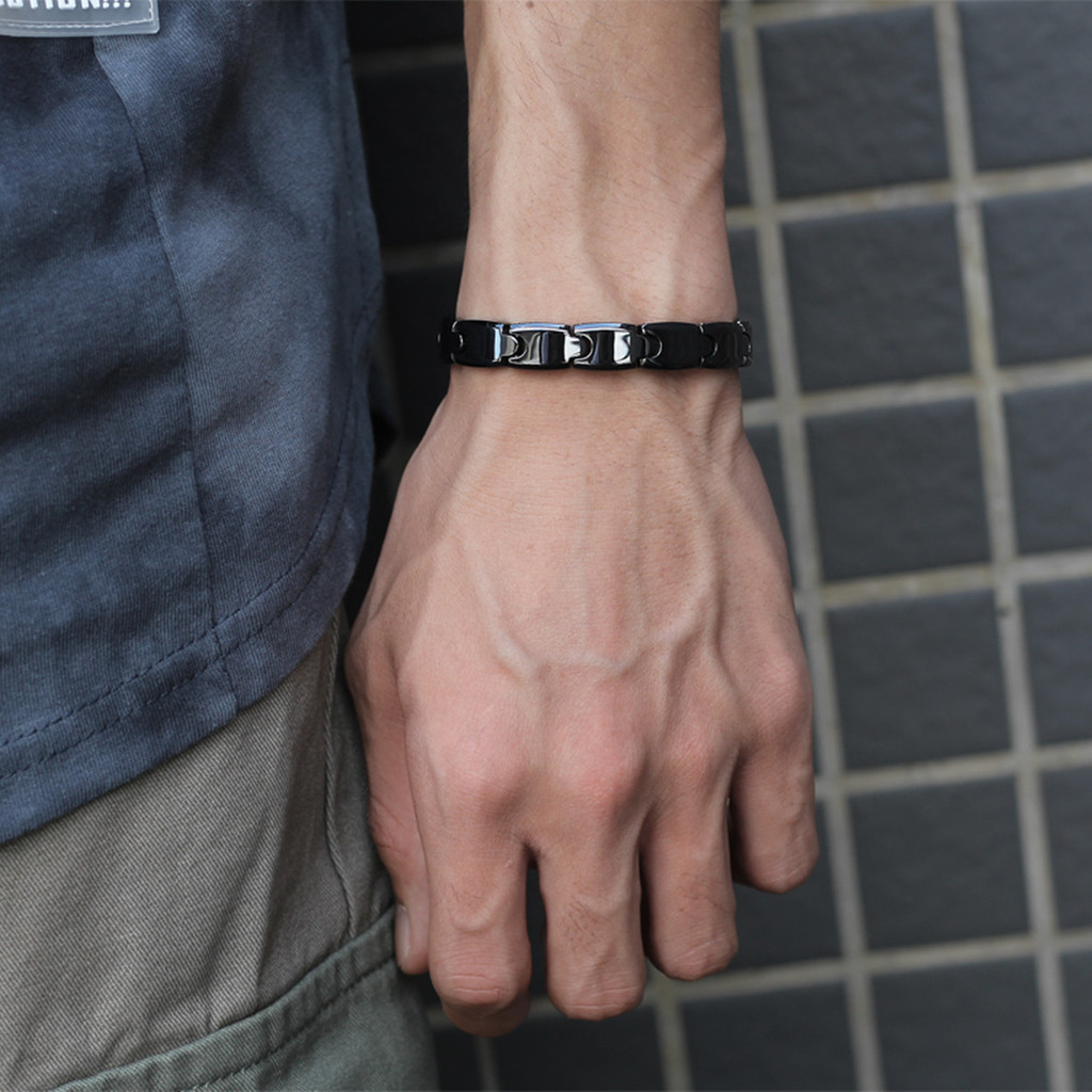 Regali di gioielli con braccia - Ceramic Link Bracelet recensione e prezzo