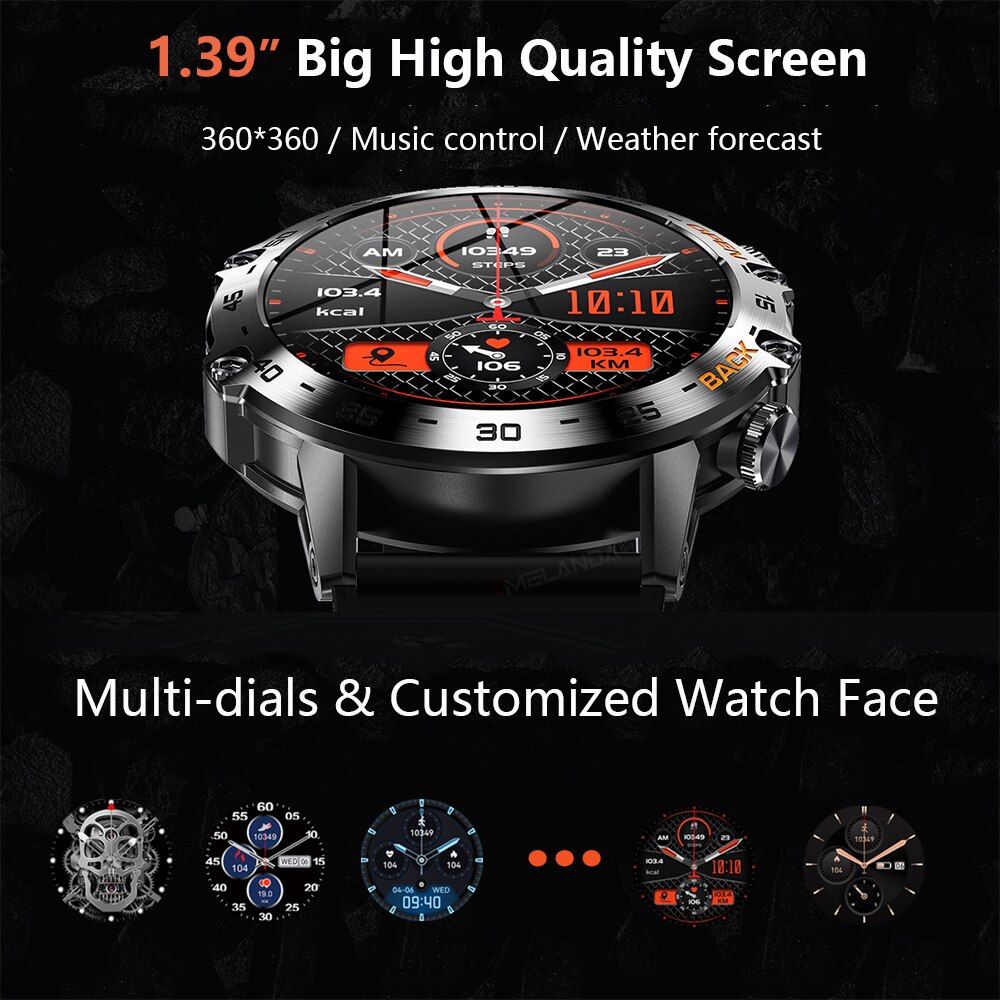 MEVADEN 1.39 pollici Bluetooth - Smartwatch Face recensione e prezzo