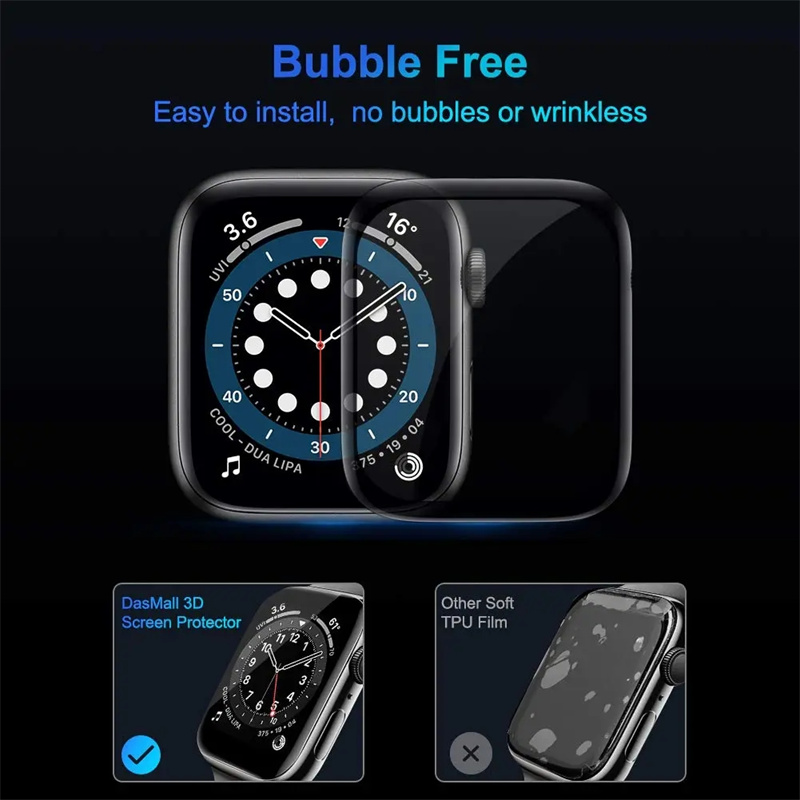 Vetro morbido per Apple Watch  - Watch Case Bumper recensione e prezzo
