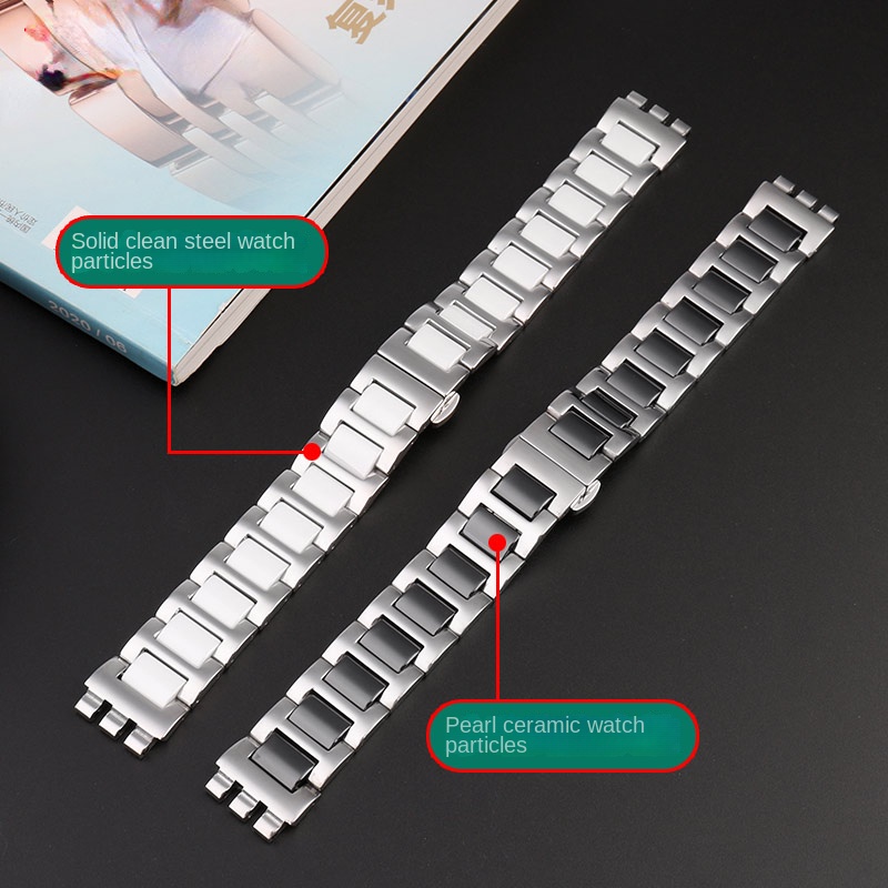 Per Swatch Ceramic + cinturino - Ceramic Link Bracelet recensione e prezzo