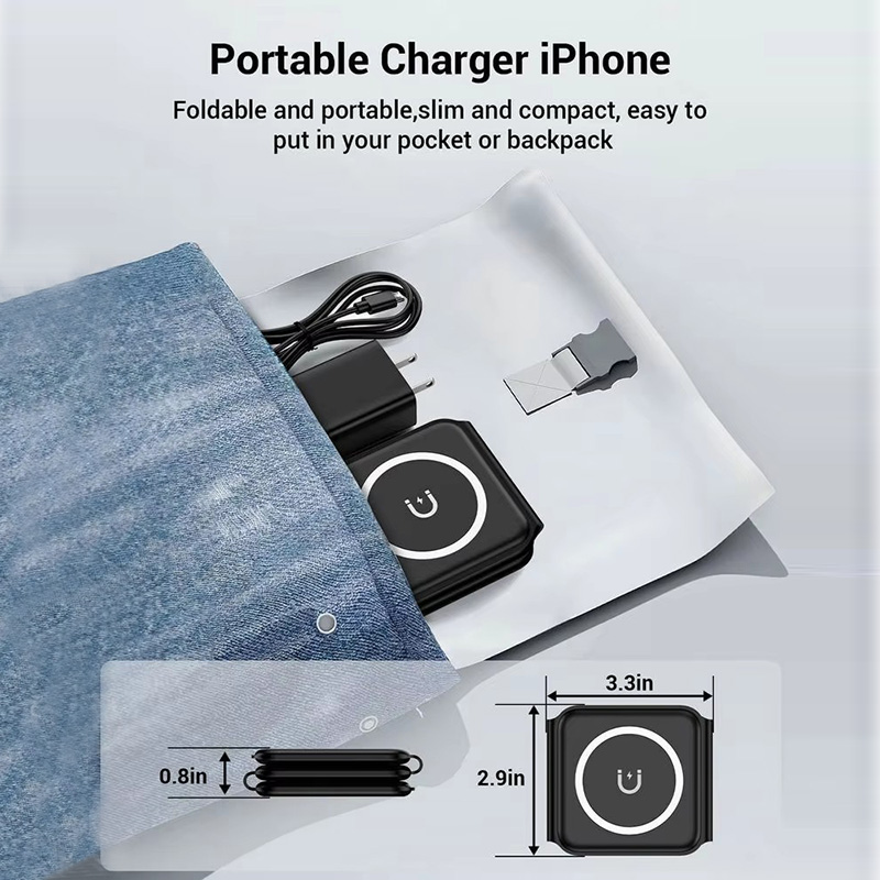 Caricabatterie wireless pieghe - Watch Charger Cable recensione e prezzo