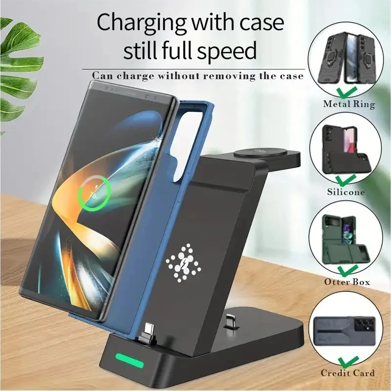 Stazione di ricarica 3 In 1 pe - Watch Charger Cable recensione e prezzo