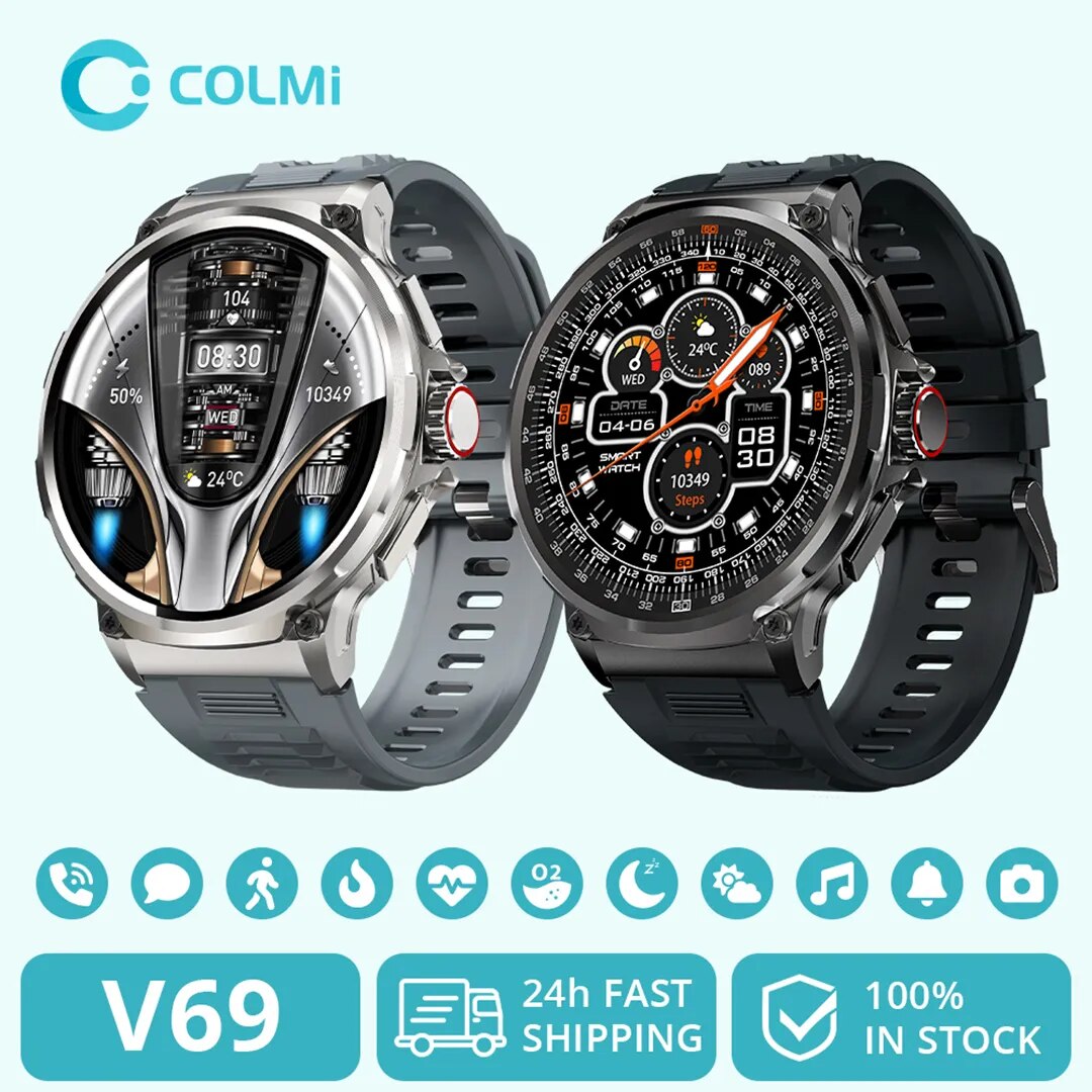 COLMI V69 1.85 pollici HD Blue - Smartwatch Face recensione e prezzo