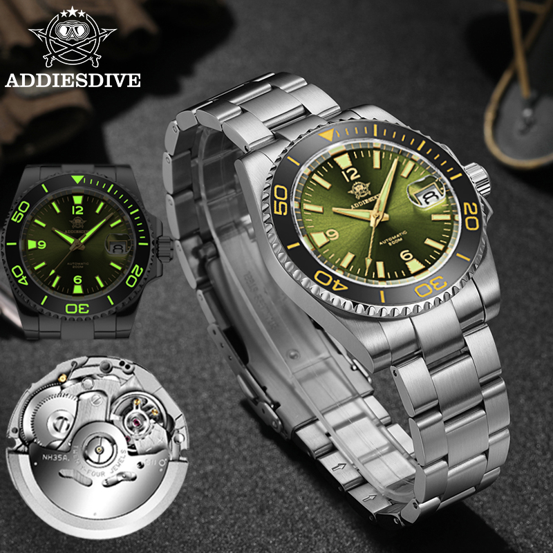 ADDIESDIVE AD2085 Orologio sub - Ceramic Link Bracelet recensione e prezzo