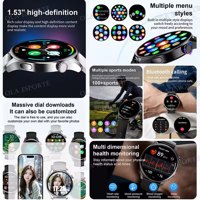 Nuovo Smartwatch per Uomo e Do - Smartwatch Face recensione e prezzo