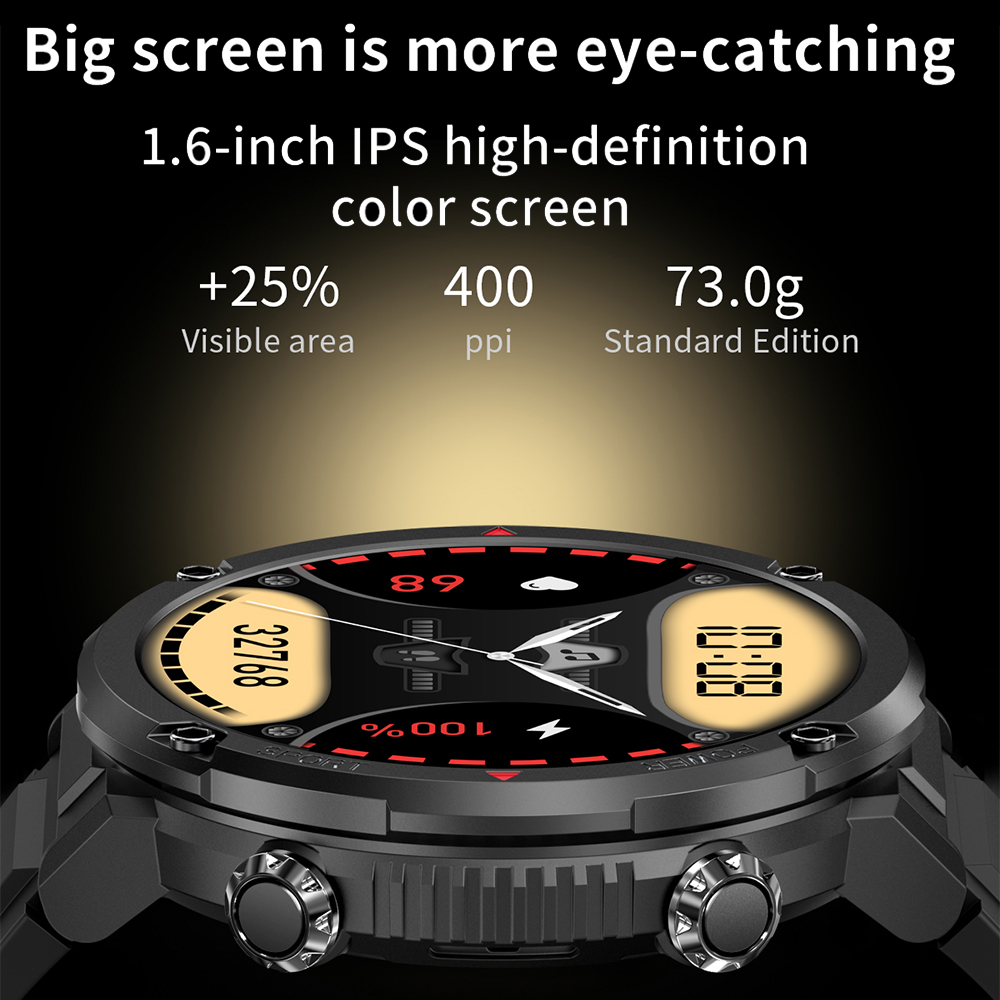Smart Watch 1.6 pollici 400*40 - Smartwatch M Active recensione e prezzo