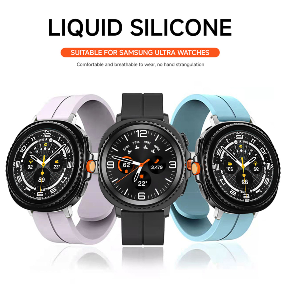 Cinturino in silicone per Sams - Samsung Smartwatch Ultra Accessories recensione e prezzo