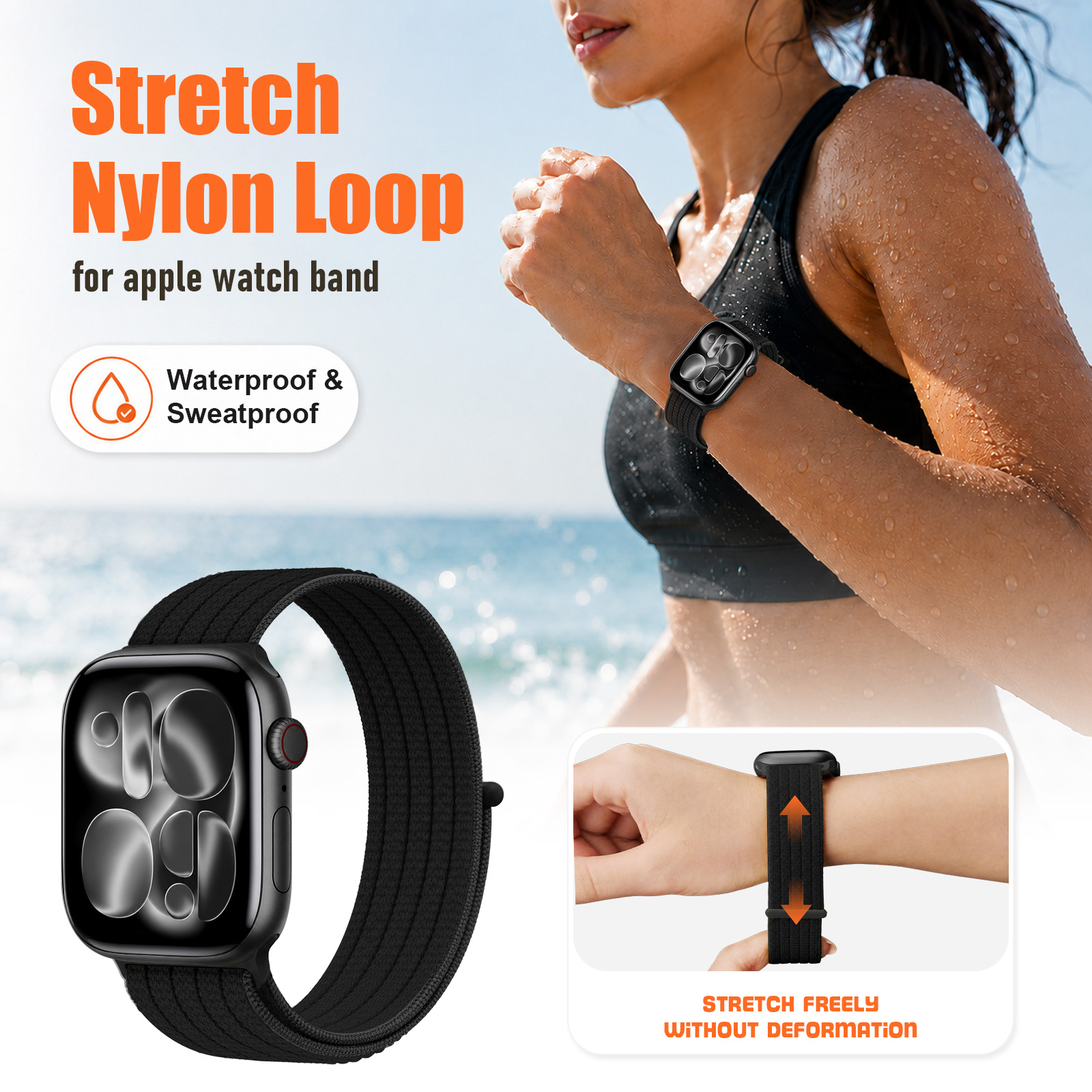Cinturino in nylon per Apple W - Solo Loop Strap recensione e prezzo